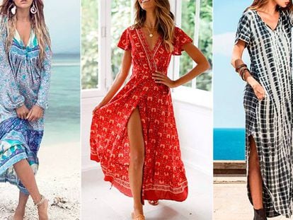 Los tres vestidos 'boho' de Amazon que serán virales este verano