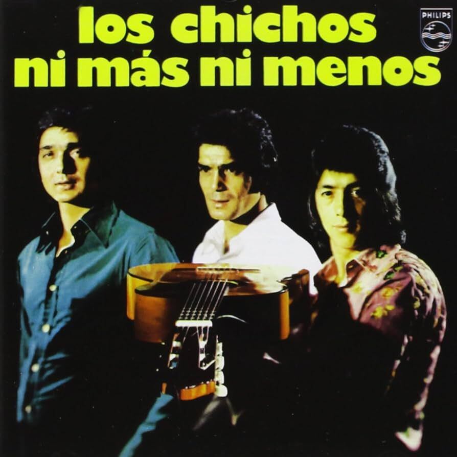 Portada del disco 'Ni más ni menos', de Los Chichos.
