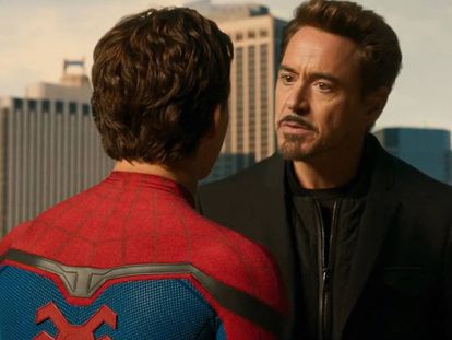 Robert Downey Jr. en ‘Spiderman: Homecoming’.