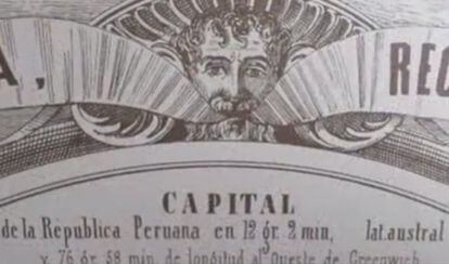 Fotograma del vídeo de 'Mapa literario de Lima'.