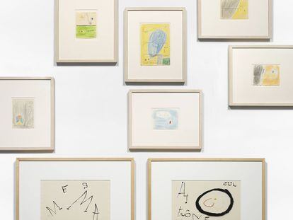 El firmamento inédito de Miró