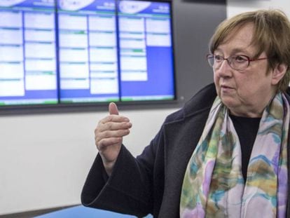 Jacqueline Herremans, presidenta de la asociación belga por el derecho a morir dignamente.