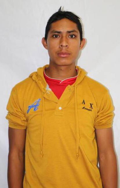 El detenido Néstor Caralampio López Aguilar.