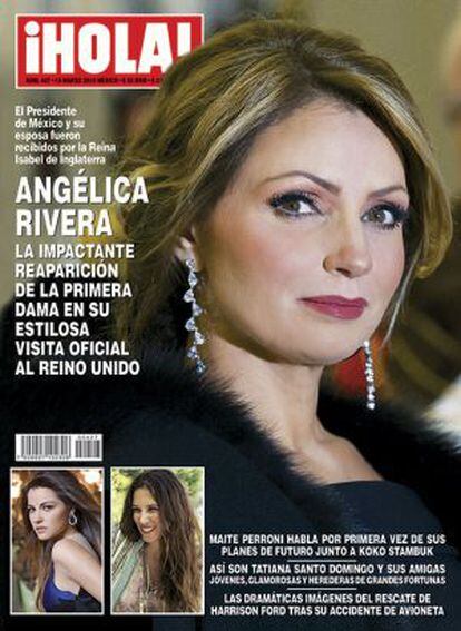 La última portada de '¡Hola!' México protagonizada por la primera dama mexicana.