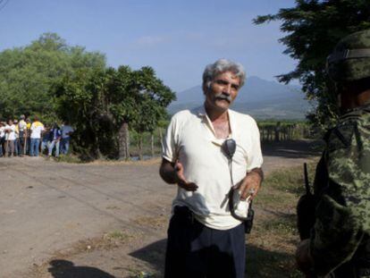 José Manuel Mireles, uno de los líderes de las autodefensas, en octubre.