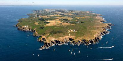La isla de Groix, en la Bretaña francesa.