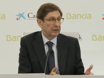 Jose Ignacio Goirigolzarri, presidente de Bankia.