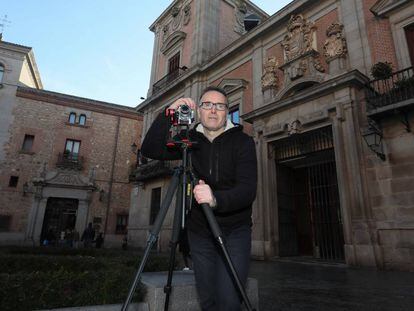 Jesús Calleja, informático y fotógrafo aficionado propietario de la página web de fotografías en 360º de Madrid.