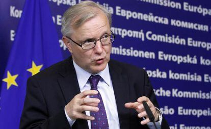 El comisario europeo, Olli Rehn.