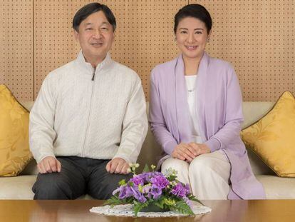 El príncipe Naruhito y la princesa Masako, el pasado febrero.