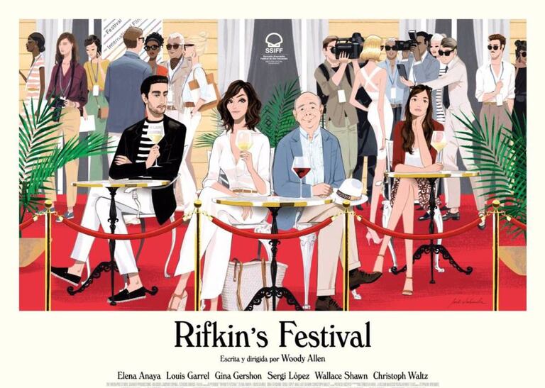 Cartel de la última película de Woody Allen, 'Rifkin's festival'.