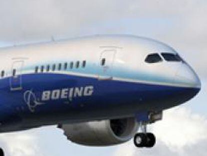Una reproducción virtual del nuevo Boeing 787