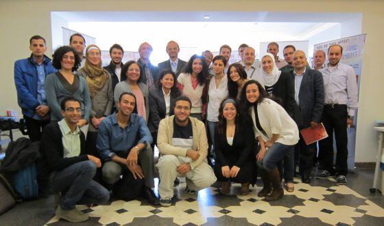 Ecoemprendedores de Egipto. Noviembre de 2011. El Cairo, Egipto.