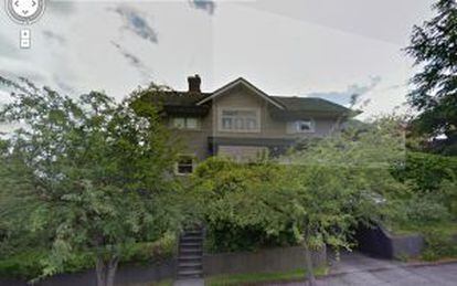 La casa de Meredith en Google Earth.