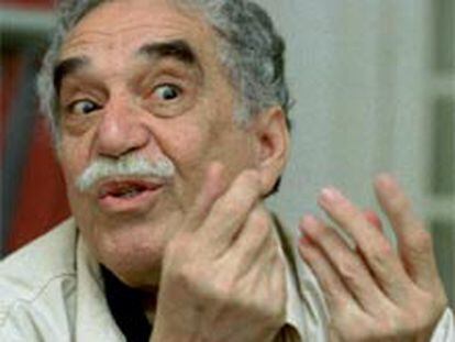 Gabriel García Márquez, durante una reciente entrevista en Barcelona. PRIMER PLANO - RETRATO