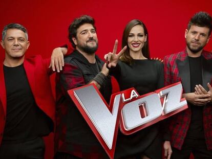 Presentación de la nueva edición de 'La Voz', de Atresmedia.