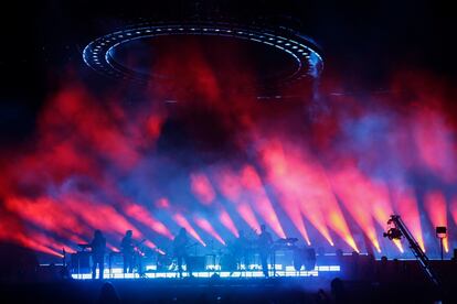Actuación de Tame Impala, el jueves.