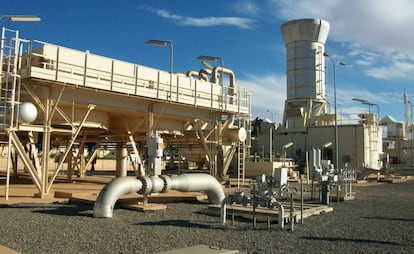 Estación gasoducto Magreb-Europa (GME), que, procedente de Argelia, pasa por Marruecos.