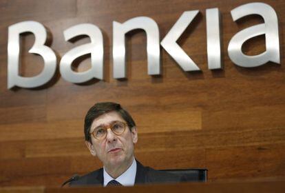 El presidente de Bankia, José Ignacio Goirigolzarri.