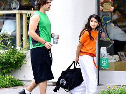 Prince y Blanket Jackson hacen vida normal en Los &Aacute;ngeles.