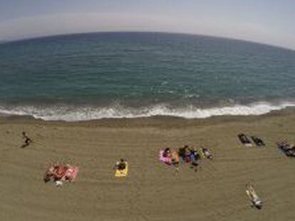 Playa de la provincia de M&aacute;laga, en Andaluc&iacute;a.