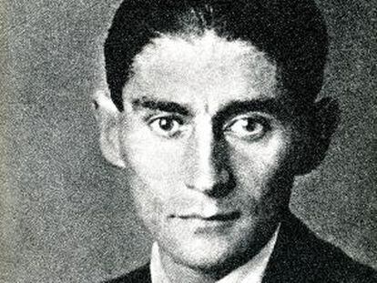 &Uacute;ltima foto coneguda de Franz Kafka, de 1924.