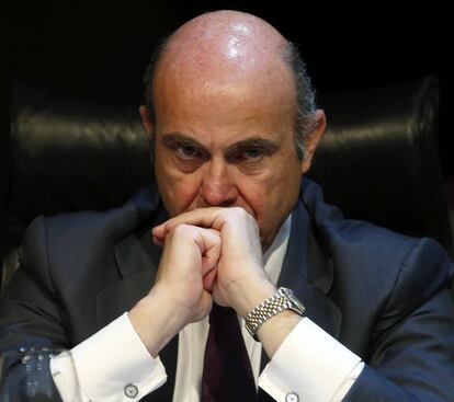 Luis de Guindos, ministro de Economía y Competitividad