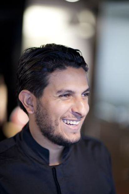 El chef francés Akrame Benallal, con dos estrellas Michelin en tres años.