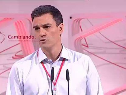 Pedro Sánchez: "Hay que emprender una nueva transición económica"