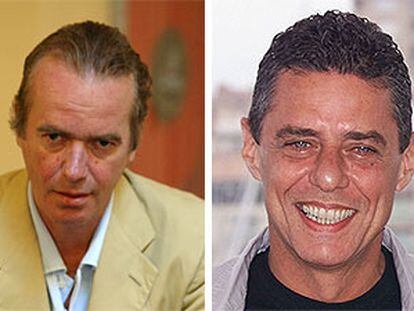 El británico Martin Amis (a la izquierda) y el barsileño Chico Buarque coincidirán en Parati.