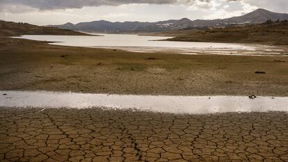 Embalse de la Viñuela, Málaga.