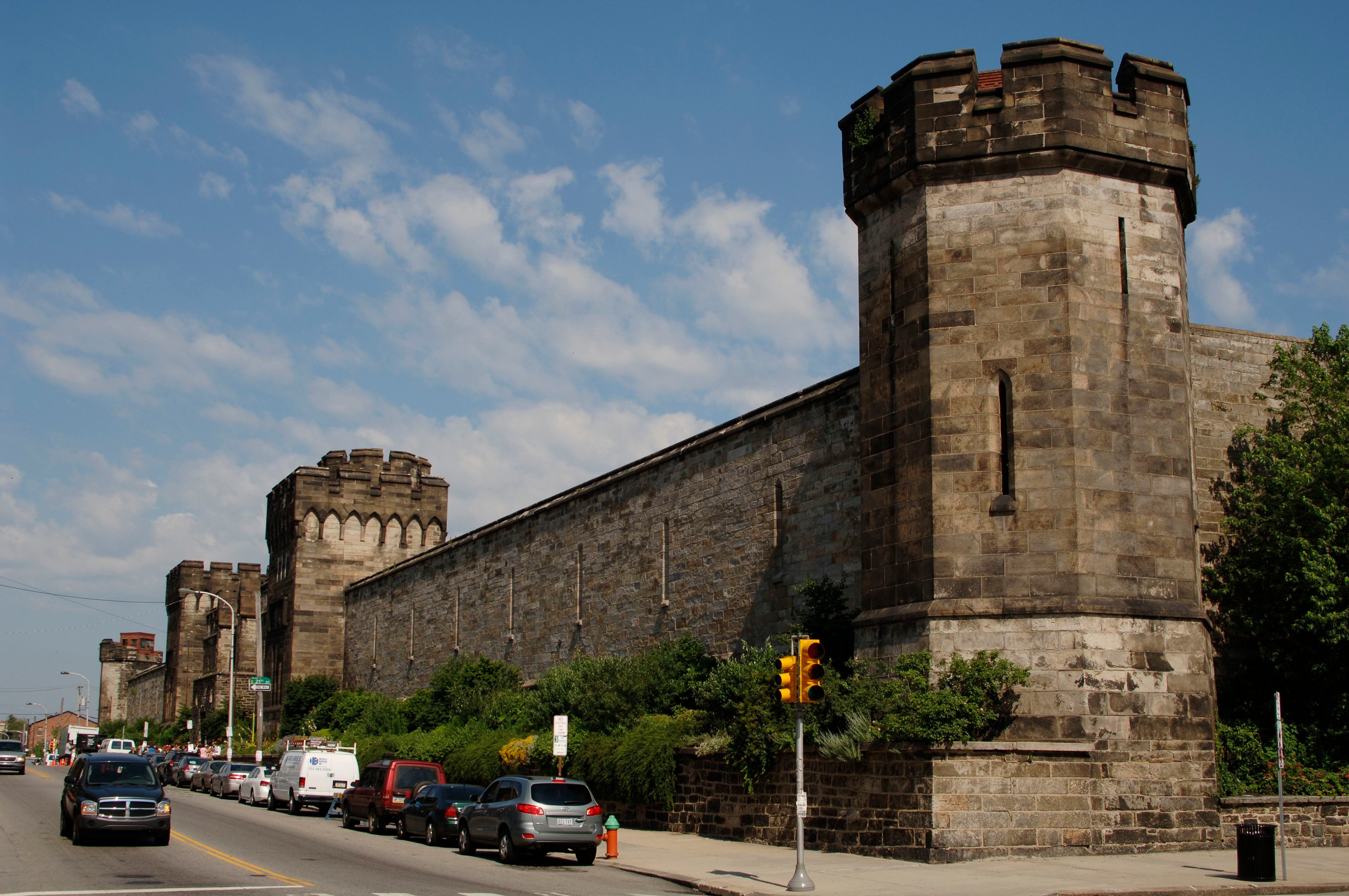 El centro penitenciario Eastern State de Filadelfia donde Al Capone estuvo preso.