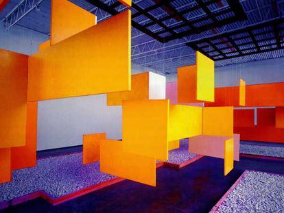 'Grande núcleo' (1960-1966), obra de  de Hélio Oiticica.