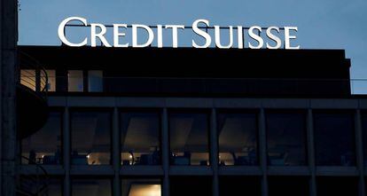 Edificio de Credit Suisse, en Ginebra (Suiza).