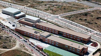 El colegio concertado Peñalvento, en Colmenar Viejo, uno de los ocho centros del grupo EduCare en la Comunidad de Madrid. 