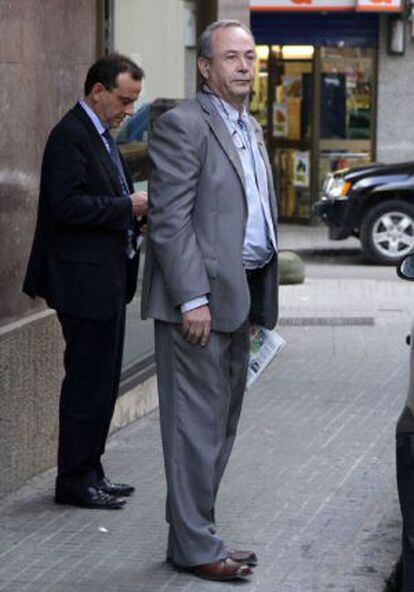 El juez José Castro; detrás, el fiscal Antonio Horrach.
