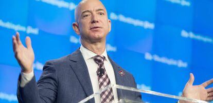 Jeff Bezos, fundador de Amazon y dueño del Washington Post.