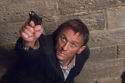 Imagen promocional del actor Daniel Craig en su papel del agente secreto James Bond.
