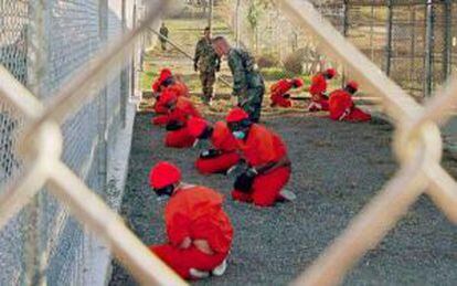 Imagen de la prisión de Guantánamo.