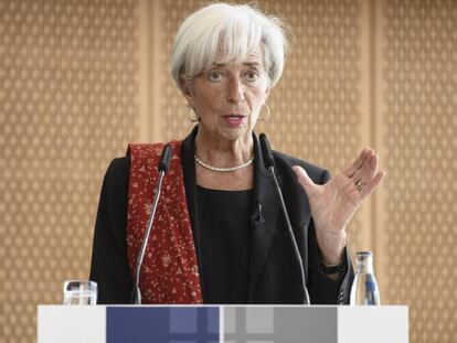 La actual directora del FMI, Christine Lagarde