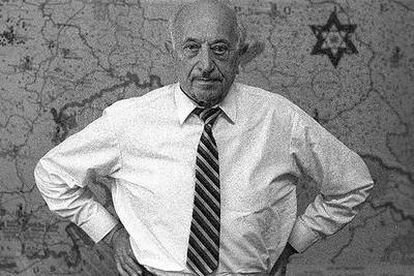 Simon Wiesenthal en junio de 1990.