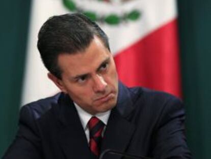 Enrique Pe&ntilde;a Nieto, presidente de M&eacute;xico.