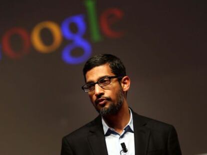 Sundar Oichai, consejero delegado de Google.