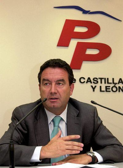Jesús Merino en 2000, cuando era secretario general del PP de Castilla y León.