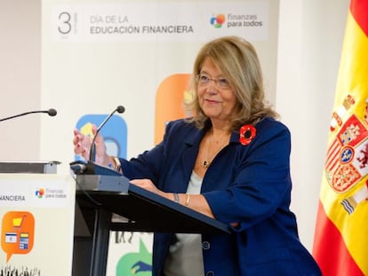 Elvira Rodríguez, expresidenta de la CNMV.