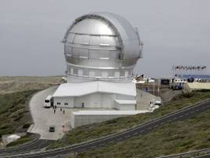 Gran Telescopio CANARIAS (GTC),  en la isla de La Palma. EFE/Archivo