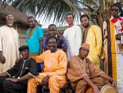 L'Orchestra Baobab, una de les grans formacions africanes del moment.