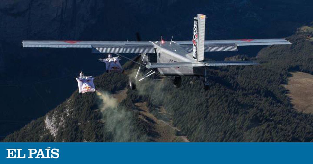 Nueve hombres pájaro se lanzan al vuelo sobre los fiordos noruegos, Vídeos