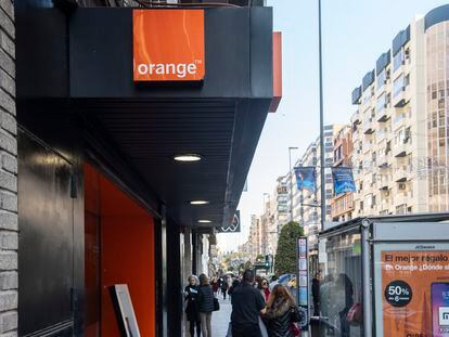 Tienda Orange en España.