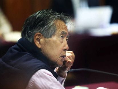 El expresidente peruano Alberto Fujimori, en una foto de archivo.